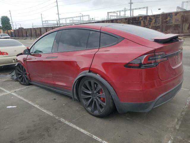 7SAXCBE68PF418559 - 2023 TESLA MODEL X Rouge photo 2