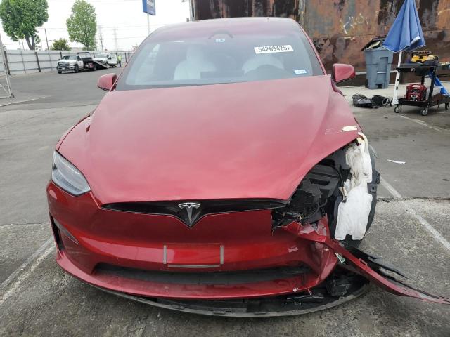 7SAXCBE68PF418559 - 2023 TESLA MODEL X Rouge photo 5