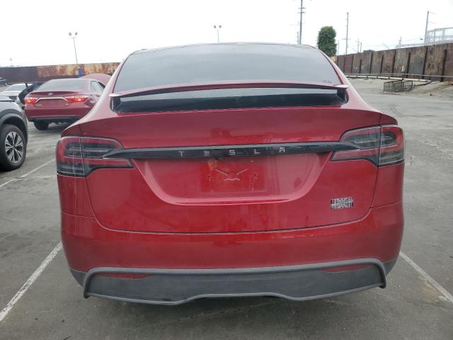 7SAXCBE68PF418559 - 2023 TESLA MODEL X Rouge photo 6