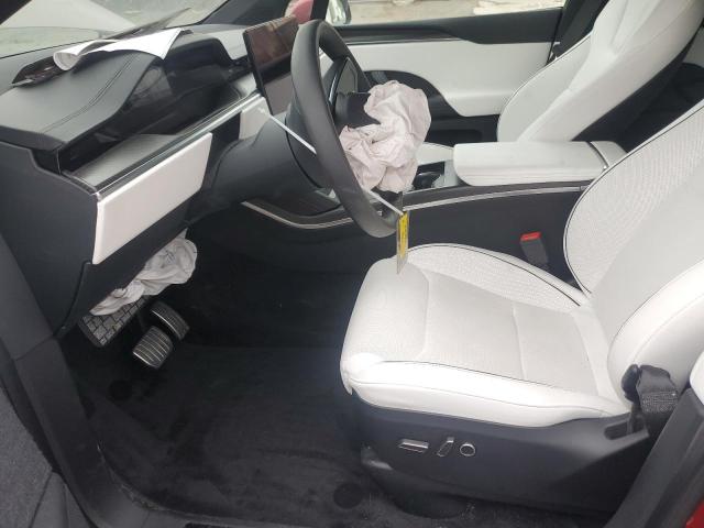 7SAXCBE68PF418559 - 2023 TESLA MODEL X Rouge photo 7