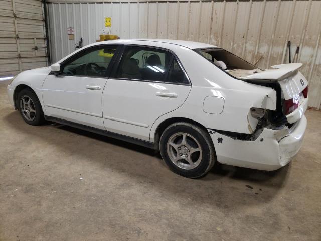 1HGCM56485A057123 - 2005 HONDA ACCORD LX WHITE photo 2