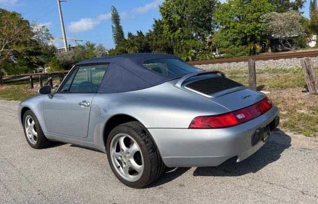 WP0CA2999SS341220 - 1995 PORSCHE 911 CARRERA 2 SILVER photo 3