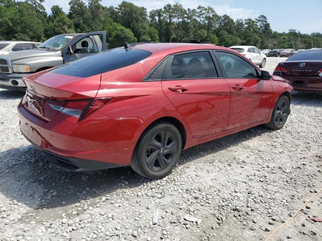 KMHLS4AG4MU067818 - 2021 HYUNDAI ELANTRA SEL RED photo 3