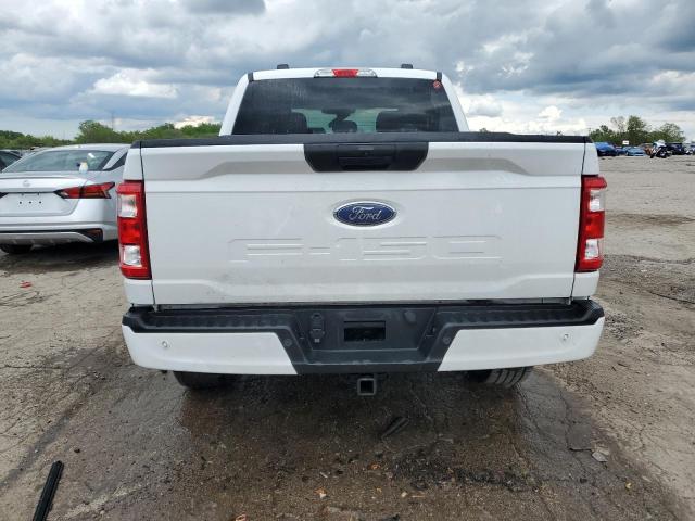 1FTFW1E59MFA70005 - 2021 FORD F150 SUPERCREW WHITE photo 6