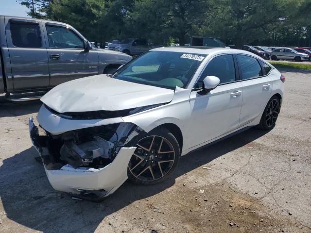 19XFL1H86NE012945 - 2022 HONDA CIVIC SPORT TOURING WHITE photo 1