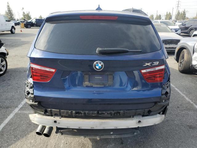 5UXWX9C59E0D41651 - 2014 BMW X3 XDRIVE28I BLUE photo 6