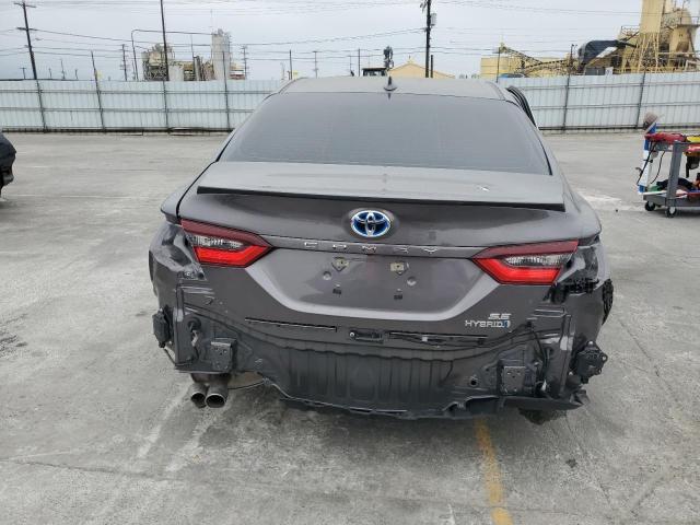 4T1G31AK1PU619703 - 2023 TOYOTA CAMRY SE NIGHT SHADE CHARCOAL photo 6