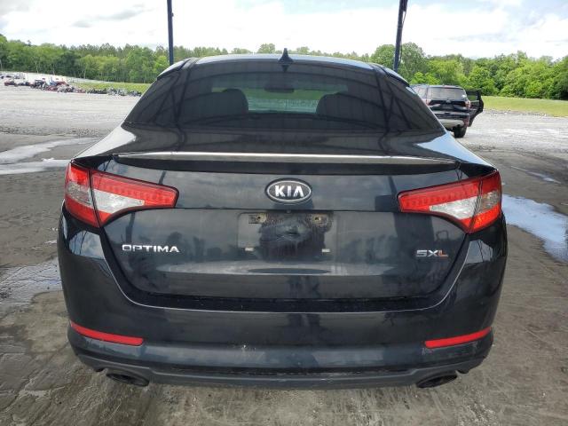 5XXGR4A62DG112544 - 2013 KIA OPTIMA SX BLACK photo 6