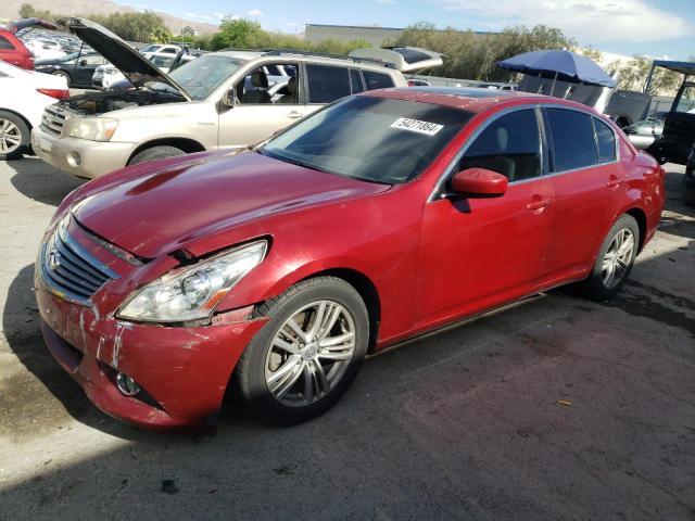 JN1CV6AR9CM972100 - 2012 INFINITI G37 RED photo 1