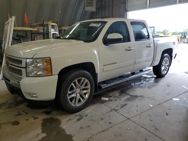 3GCPKTE77DG168817 - 2013 CHEVROLET SILVERADO K1500 LTZ WHITE photo 1