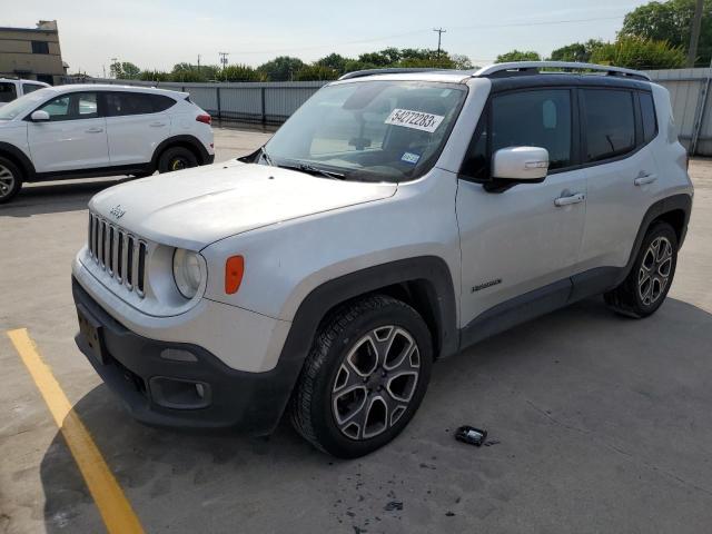 ZACCJADT0GPC76400 - 2016 JEEP RENEGADE LIMITED SILVER photo 1