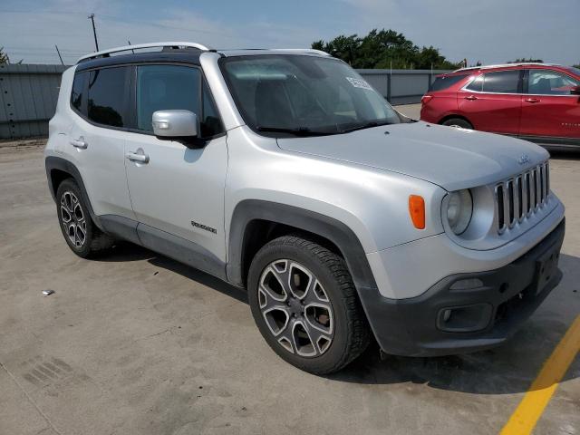 ZACCJADT0GPC76400 - 2016 JEEP RENEGADE LIMITED SILVER photo 4