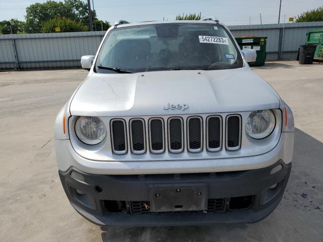 ZACCJADT0GPC76400 - 2016 JEEP RENEGADE LIMITED SILVER photo 5