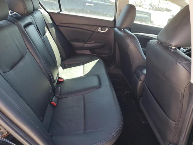 2HGFB2F94EH544401 - 2014 HONDA CIVIC EXL შავი ფოტო 10