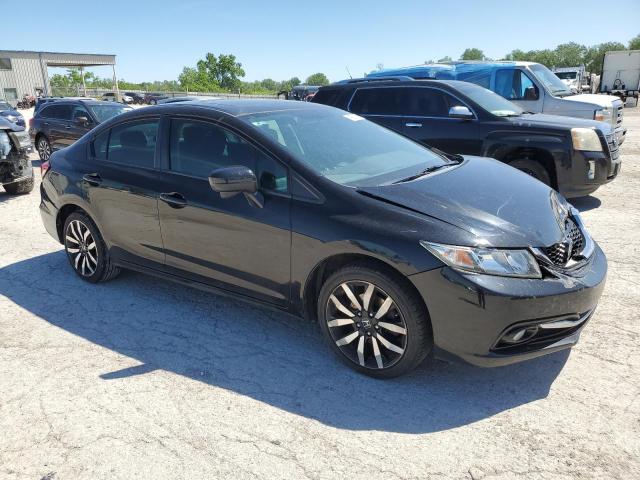 2HGFB2F94EH544401 - 2014 HONDA CIVIC EXL შავი ფოტო 4