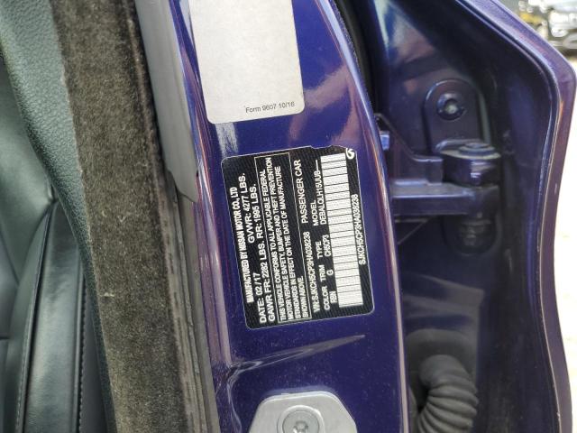 SJKCH5CP3HA038238 - 2017 INFINITI QX30 BASE 蓝色 照片 12