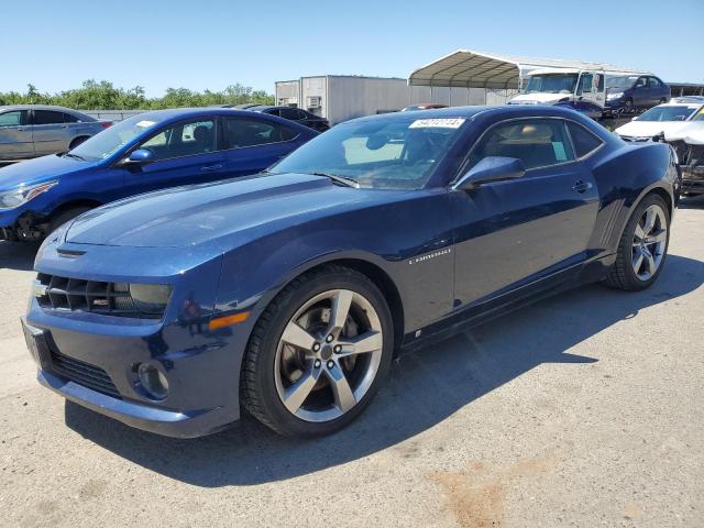 2G1FK1EJ4A9124588 - 2010 CHEVROLET CAMARO SS BLUE photo 1