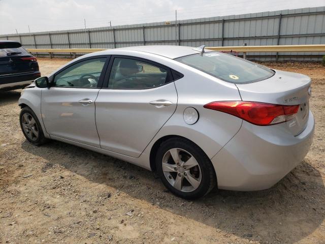 5NPDH4AE0CH065692 - 2012 HYUNDAI ELANTRA GLS SILVER photo 2