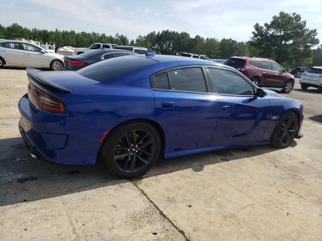 2C3CDXGJ2KH604421 - 2019 DODGE CHARGER SCAT PACK BLUE photo 3