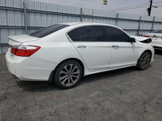 1HGCR2F56DA214137 - 2013 HONDA ACCORD SPORT WHITE photo 3