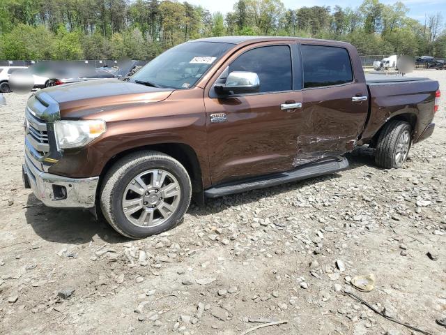 5TFAY5F10EX388517 - 2014 TOYOTA TUNDRA CREWMAX PLATINUM Қоңыр фото 1