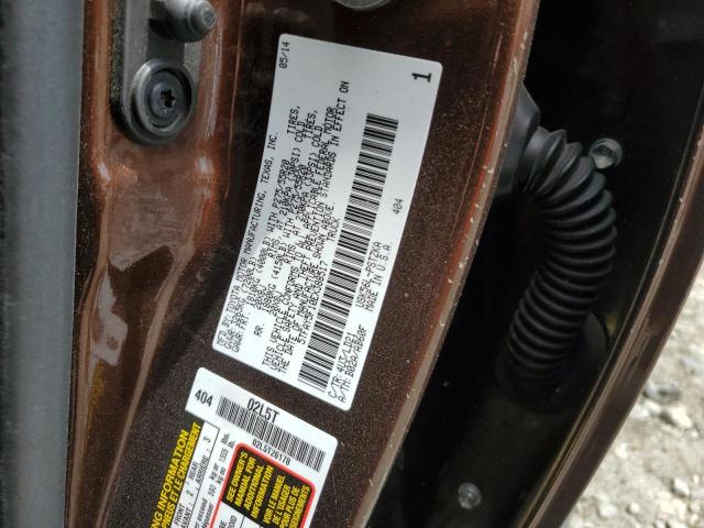 5TFAY5F10EX388517 - 2014 TOYOTA TUNDRA CREWMAX PLATINUM Қоңыр фото 12