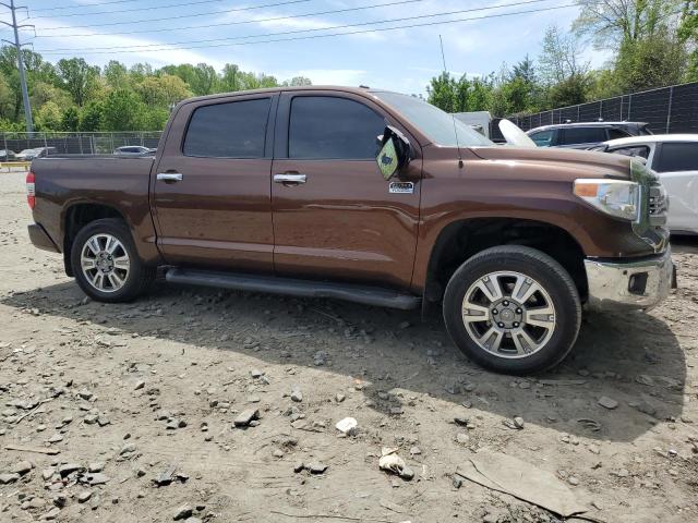 5TFAY5F10EX388517 - 2014 TOYOTA TUNDRA CREWMAX PLATINUM Қоңыр фото 4