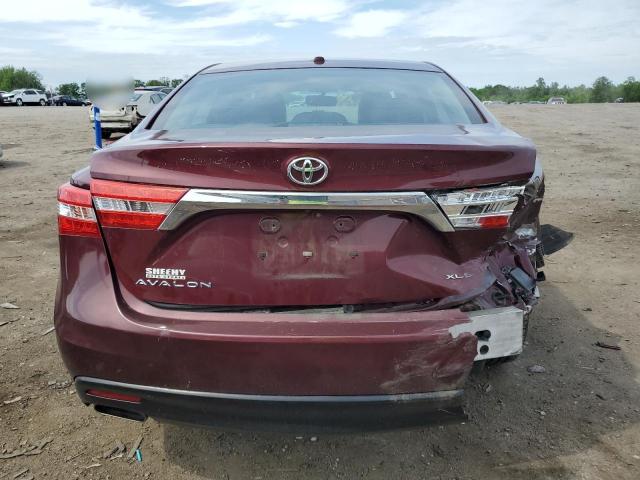 4T1BK1EB1EU101367 - 2014 TOYOTA AVALON BASE 勃艮第红 照片 6