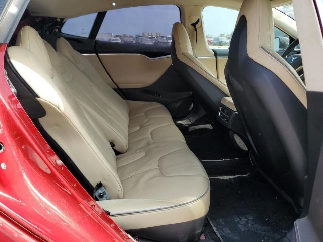 5YJSA1H14EFP36568 - 2014 TESLA MODEL S წითელი ფოტო 10