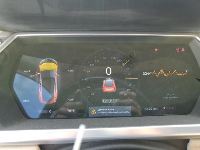 5YJSA1H14EFP36568 - 2014 TESLA MODEL S წითელი ფოტო 9