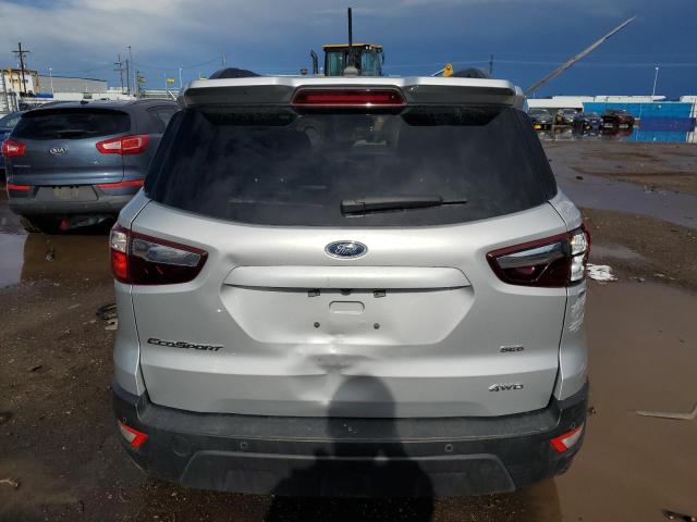 MAJ6S3JLXKC310789 - 2019 FORD ECOSPORT SES SILVER photo 6