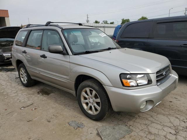 JF1SG65655H721479 - 2005 SUBARU FORESTER 2.5XS ვერცხლისფერი ფოტო 4