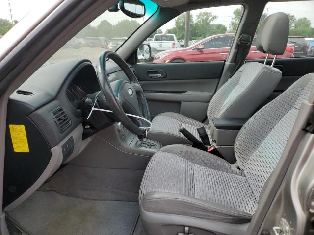 JF1SG65655H721479 - 2005 SUBARU FORESTER 2.5XS ვერცხლისფერი ფოტო 7