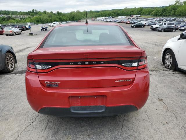 1C3CDFCA4DD184239 - 2013 DODGE DART LIMITED RED photo 6