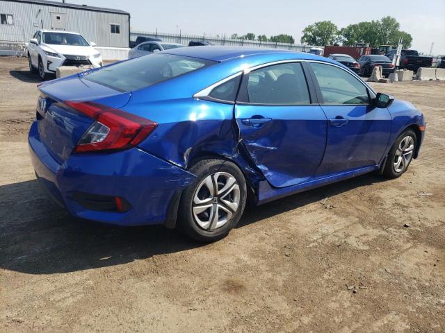 19XFC2F56JE025137 - 2018 HONDA CIVIC LX BLUE photo 3