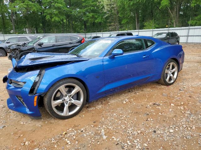 1G1FF1R76J0136061 - 2018 CHEVROLET CAMARO SS BLUE photo 1