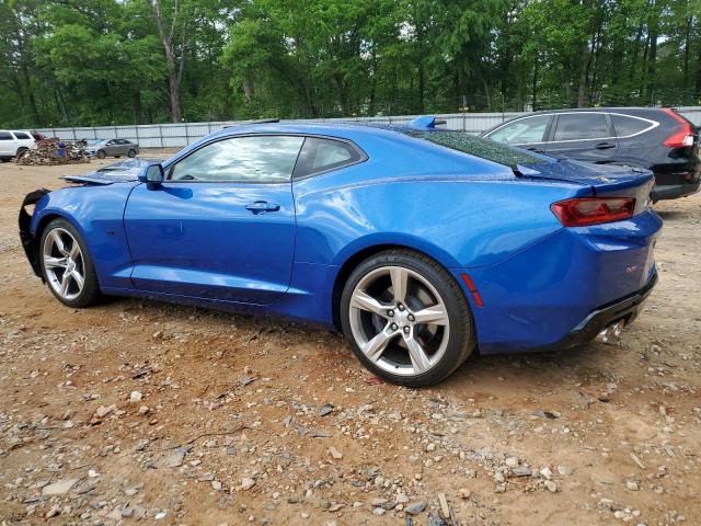 1G1FF1R76J0136061 - 2018 CHEVROLET CAMARO SS BLUE photo 2