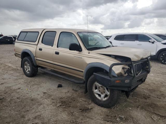 5TEGN92N11Z814866 - 2001 TOYOTA TACOMA DOUBLE CAB PRERUNNER TAN photo 4