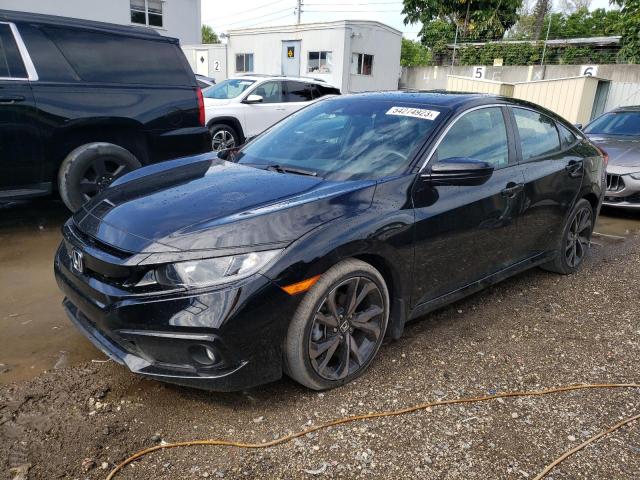 2HGFC2F82LH600692 - 2020 HONDA CIVIC SPORT 黑色 照片 1