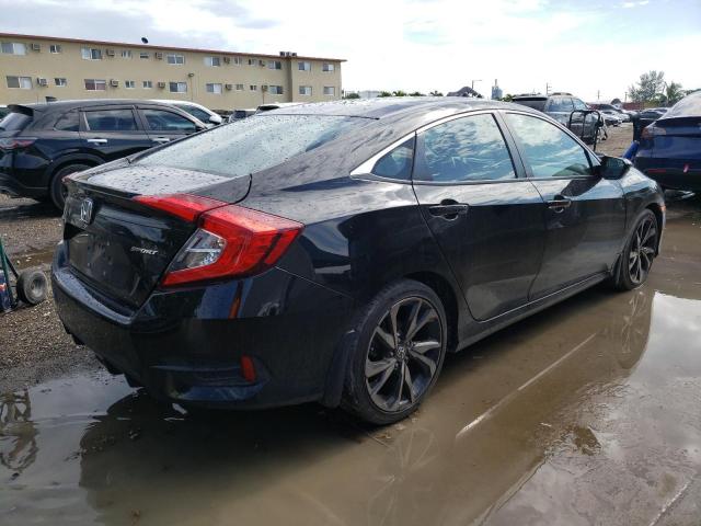 2HGFC2F82LH600692 - 2020 HONDA CIVIC SPORT 黑色 照片 3