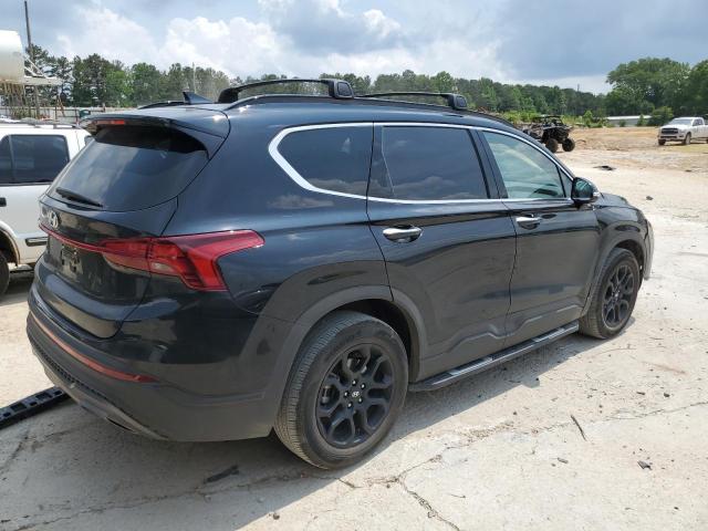 5NMS64AJ2NH412093 - 2022 HYUNDAI SANTA FE SEL BLACK photo 3