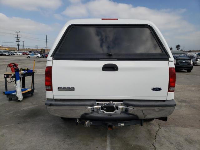 1FTSX20565EC16781 - 2005 FORD F250 SUPER DUTY WHITE photo 6