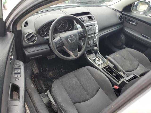 1YVHZ8BH5D5M13920 - 2013 MAZDA 6 SPORT SILVER photo 8