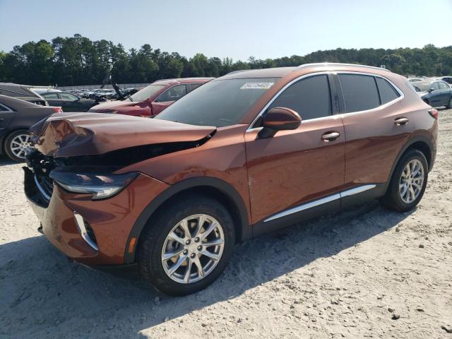 LRBAZLR44MD071572 - 2021 BUICK ENVISION PREFERRED ORANGE photo 1