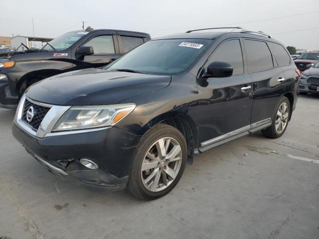 5N1AR2MN5DC665892 - 2013 NISSAN PATHFINDER S BLACK photo 1