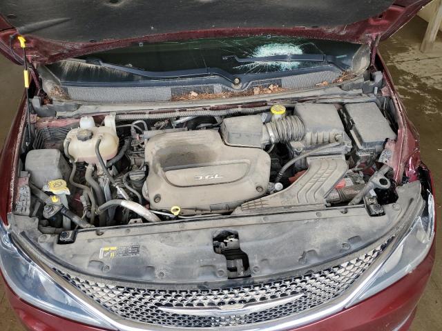 2C4RC1BGXHR823082 - 2017 CHRYSLER PACIFICA TOURING L 勃艮第红 照片 12