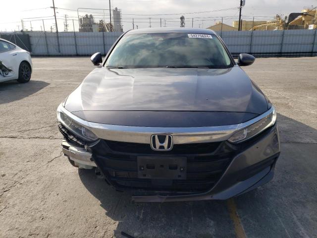 1HGCV1F14KA117390 - 2019 HONDA ACCORD LX GRAY photo 5