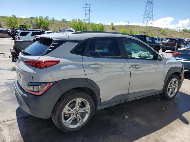 KM8K6CABXPU947022 - 2023 HYUNDAI KONA SEL GRAY photo 3