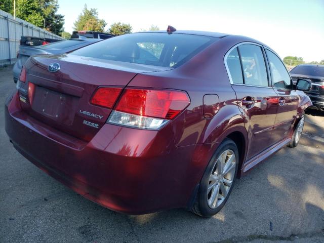 4S3BMBL61E3028372 - 2014 SUBARU LEGACY 2.5I LIMITED RED photo 3