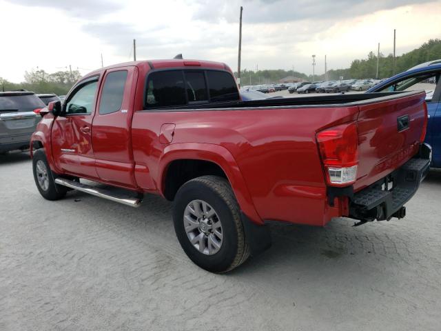 5TFSZ5AN3HX090253 - 2017 TOYOTA TACOMA ACCESS CAB წითელი ფოტო 2